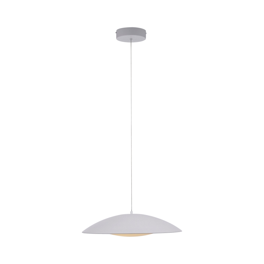 Schöner Wohnen 14607-16 - LED prigušiva viseći luster na sajli LENTE LED/23W/230V prečnik 50 cm bela