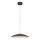 Schöner Wohnen 14607-18 - LED prigušiva luster na sajli LENTE LED/23W/230V prečnik 50 cm crna