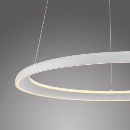 Schöner Wohnen 15570-16 - LED prigušiva luster na sajli QUILLO LED/36W/230V prečnika 60 cm bela