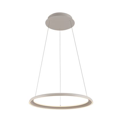 Schöner Wohnen 15570-39 - LED prigušiva viseći luster na sajli QUILLO LED/36W/230V, prečnik 60 cm, siva