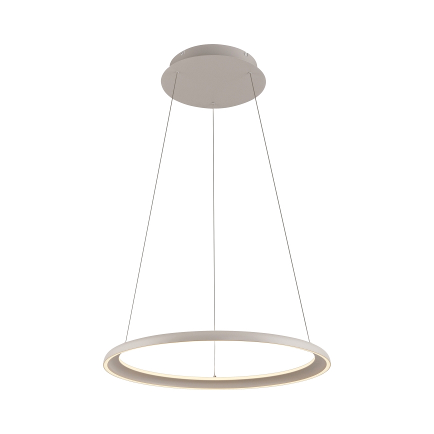 Schöner Wohnen 15570-39 - LED prigušiva viseći luster na sajli QUILLO LED/36W/230V, prečnik 60 cm, siva