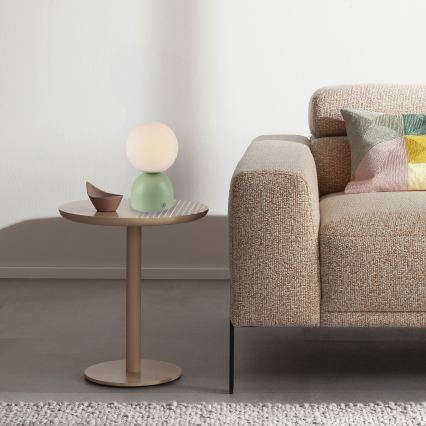 Schöner Wohnen 19218-43 - LED prigušiva dodirna punjiva stona lampa RUDI LED/1,2W/5V 3000-6000K 1200 mAh zelena