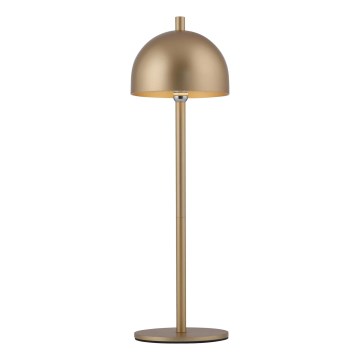 Schöner Wohnen 19244-12 - LED prigušiva dodirna punjiva spoljašnja stona lampa BELLIS LED/2,5W/5V 2600 mAh IP54 zlatna