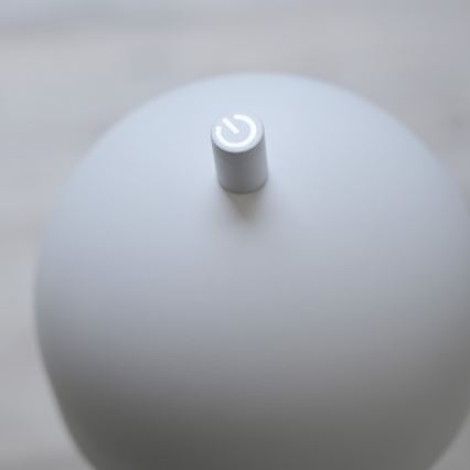 Schöner Wohnen 19244-16 - LED prigušiva dodirna punjiva spoljna stona lampa BELLIS LED/2,5W/5V 2600 mAh IP54 bela