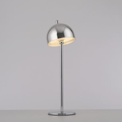 Schöner Wohnen 19244-17 - prigušiva LED dodirna punjiva spoljašnja stona lampa BELLIS LED/2,5W/5V 2600 mAh IP54 sjajni hrom