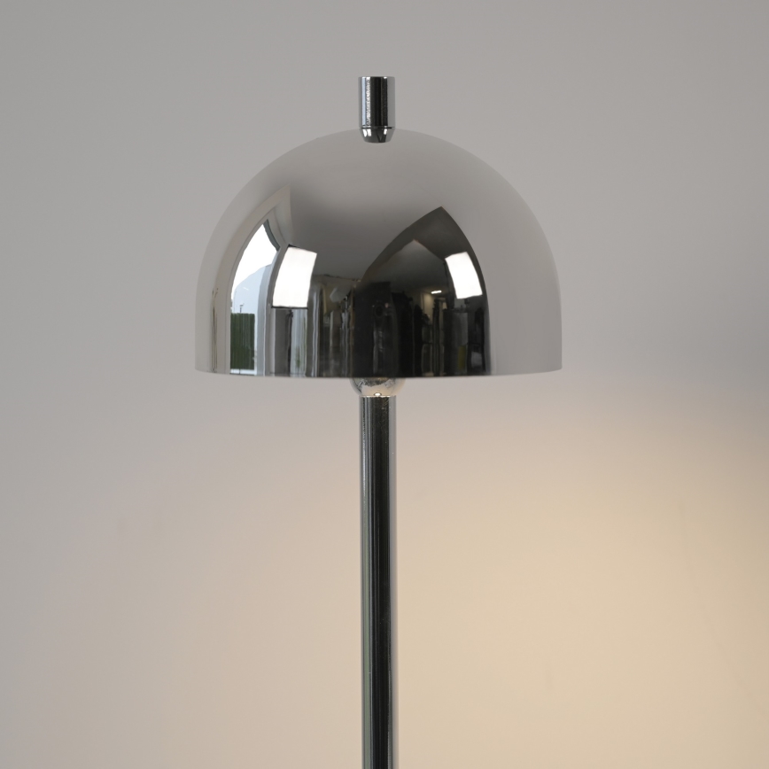 Schöner Wohnen 19244-17 - prigušiva LED dodirna punjiva spoljašnja stona lampa BELLIS LED/2,5W/5V 2600 mAh IP54 sjajni hrom