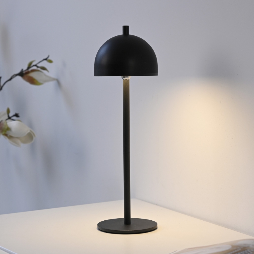 Schöner Wohnen 19244-18 - BELLIS LED prigušiva dodirna punjiva spoljašnja stona lampa LED/2,5W/5V 2600 mAh IP54 crna