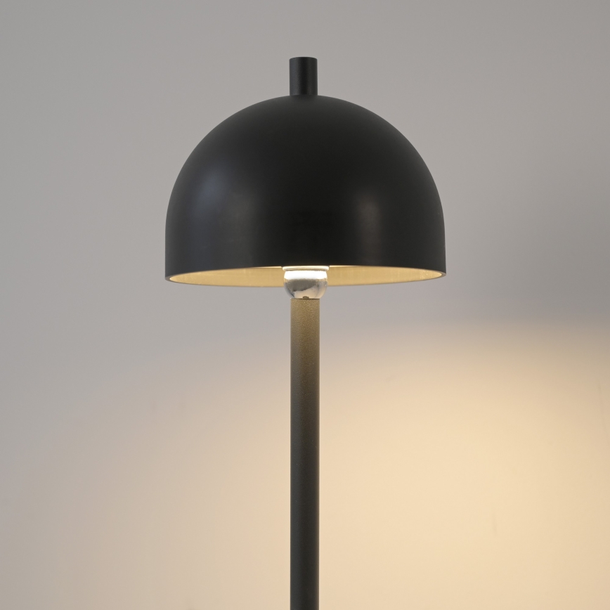 Schöner Wohnen 19244-18 - BELLIS LED prigušiva dodirna punjiva spoljašnja stona lampa LED/2,5W/5V 2600 mAh IP54 crna