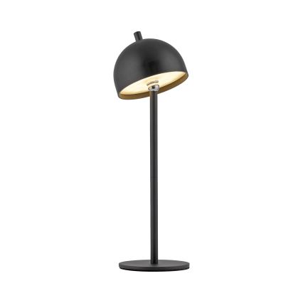 Schöner Wohnen 19244-18 - BELLIS LED prigušiva dodirna punjiva spoljašnja stona lampa LED/2,5W/5V 2600 mAh IP54 crna