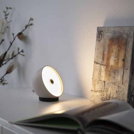 Schöner Wohnen 19244-39 - LED prigušiva dodirna punjiva stona lampa za spoljašnju upotrebu BELLIS LED/2,5W/5V 2600 mAh IP54 siva