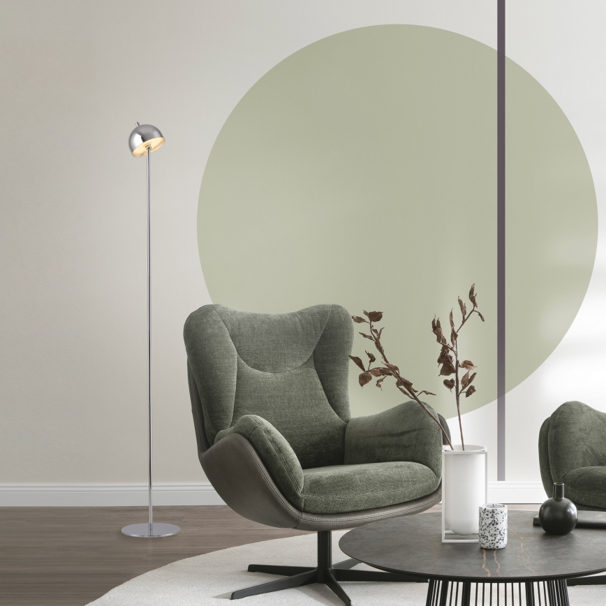 Schöner Wohnen 19245-17 - LED prigušiva dodirna punjiva spoljašnja stojeća lampa BELLIS LED/2,5W/5V 2600 mAh IP54 sjajni hrom