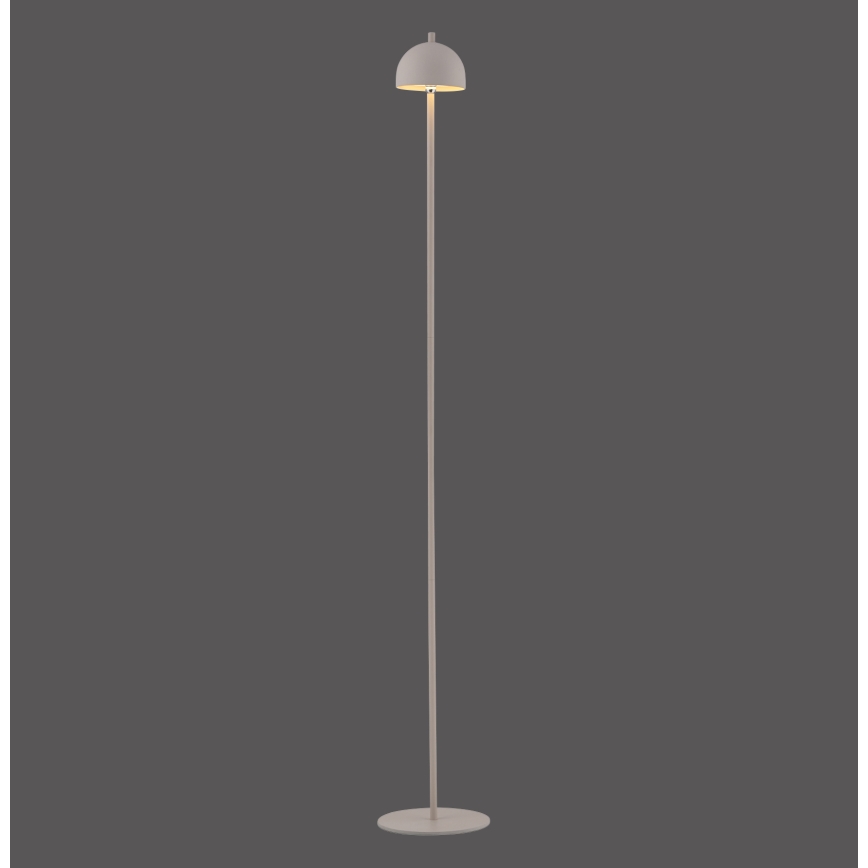 Schöner Wohnen 19245-39 - LED prigušiva dodirna punjiva spoljašnja podna lampa BELLIS LED/2,5W/5V 2600 mAh IP54 siva