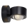 Schöner Wohnen 19331-18 - LED zidna svetiljka CHIA 2xLED/2W/230V crna
