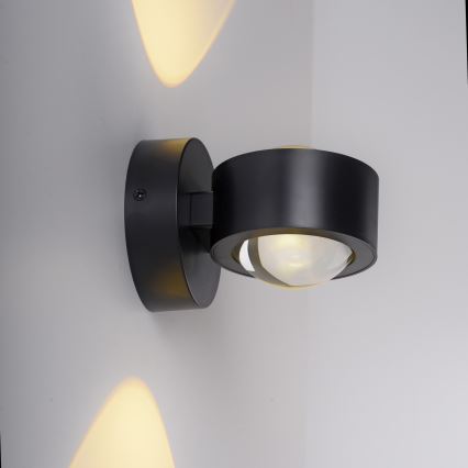 Schöner Wohnen 19331-18 - LED zidna svetiljka CHIA 2xLED/2W/230V crna