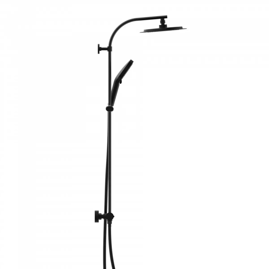 Schütte 60076 - Tuš set sa termostatskom baterijom MADURA FRESH crna