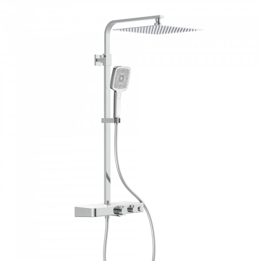 Schütte 60530 - Set za tuširanje sa termostatskom baterijom OCEAN, sjajni hrom