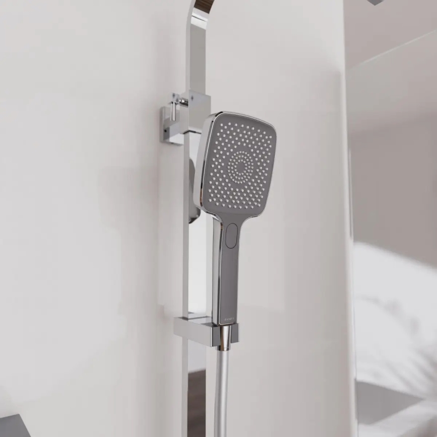 Schütte 60531 - Tuš komplet sa termostatskom baterijom OCEAN, sjajni hrom/antracit