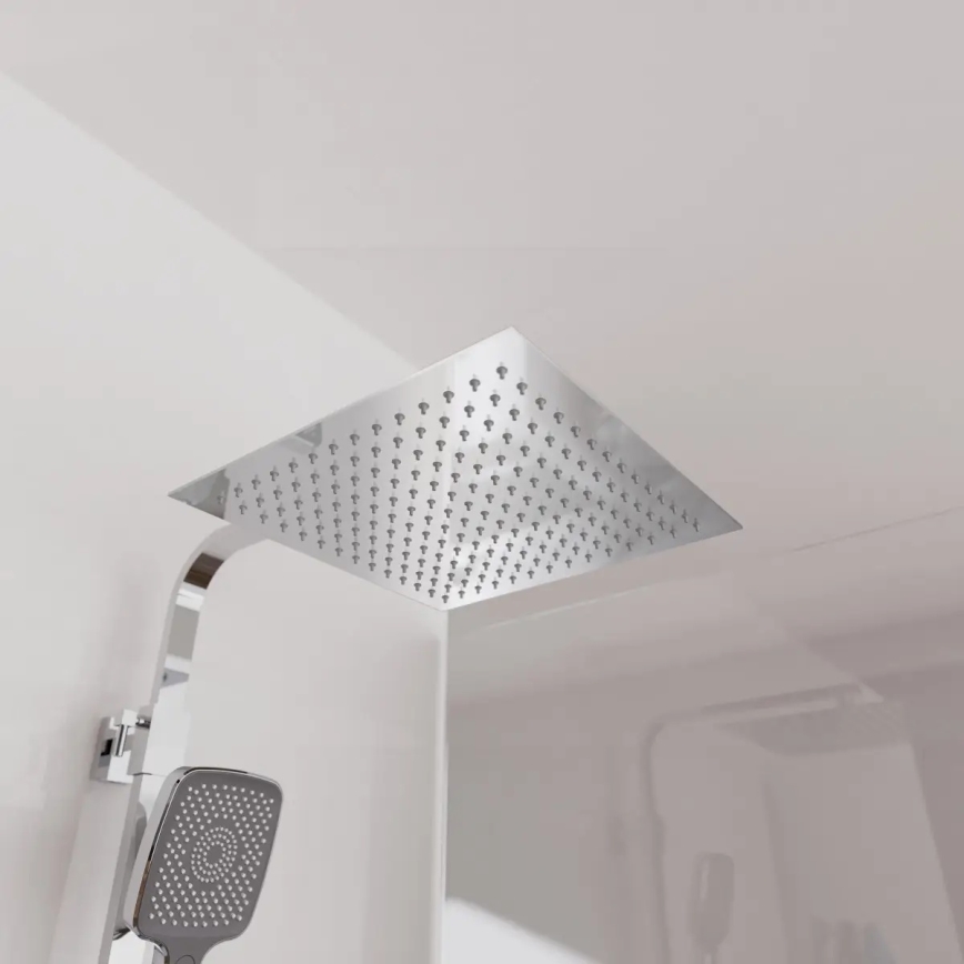 Schütte 60531 - Tuš komplet sa termostatskom baterijom OCEAN, sjajni hrom/antracit