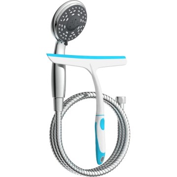 Schütte 64197 - Tuš set u sjajnom hromu + strugač za staklo