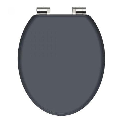 Schütte 80104 - WC daska SPIRIT ANTRACIT, SoftClose prigušiva, MDF ploča