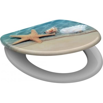 Schütte 82196 - WC daska BEACH sa SoftClose prigušiva, od duroplasta