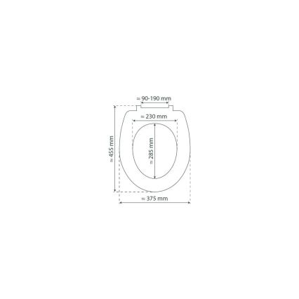 Schütte 82300-A - Toaletno sedište, belo, SoftClose prigušiva, duroplast