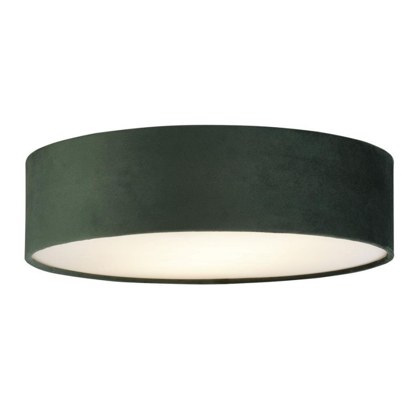 Searchlight - Plafonska svetiljka DRUM PLEAT 2xE27/15W/230V zelena