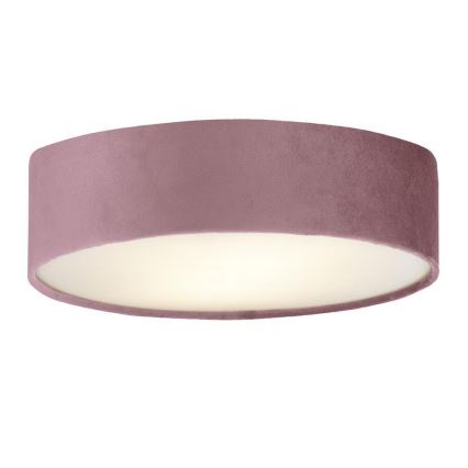 Searchlight - plafonska lampa DRUM PLEAT 2xE27/15W/230V roze