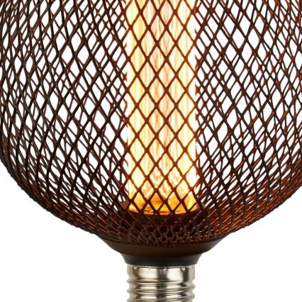 Searchlight - LED prigušiva dekorativna sijalica WIRE MESH E27/4,5W/230V 2700K