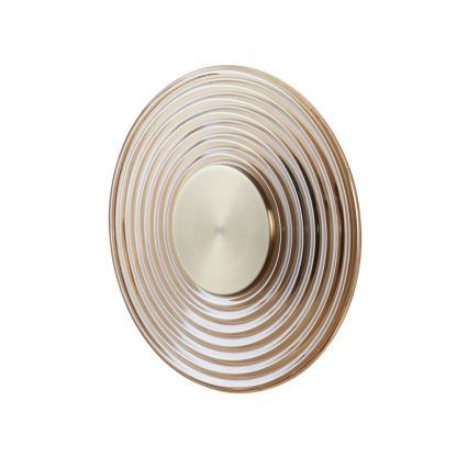 Searchlight - LED prigušiva zidna svetiljka CLEO LED/9,4W/230V mesing