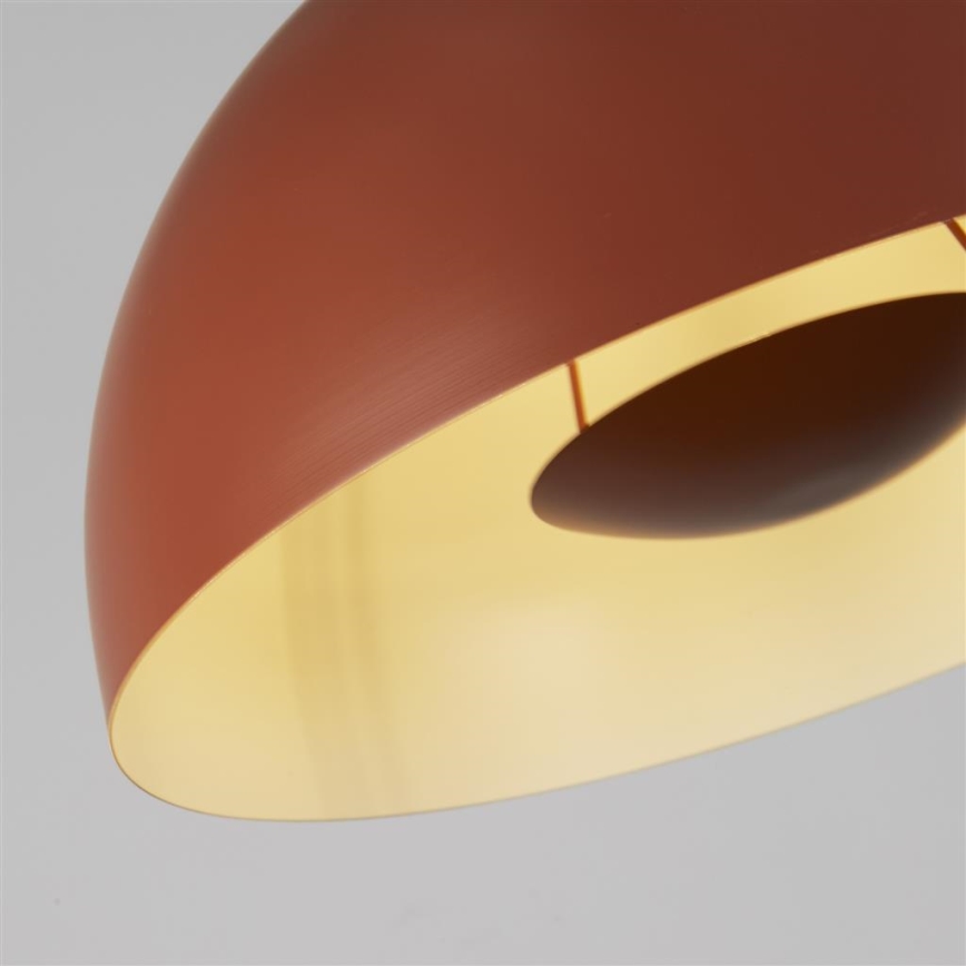 Searchlight - Luster na sajli MARS 1xE27/60W/230V, prečnik 25 cm, boja opeke