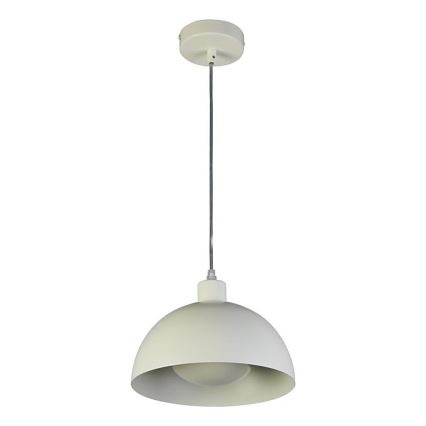 Searchlight - Luster na sajli MARS 1xE27/60W/230V prečnik 40 cm krem