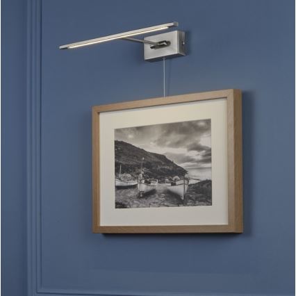 Searchlight - LED osvetljenje za slike LED/7,7W/230V sjajni hrom