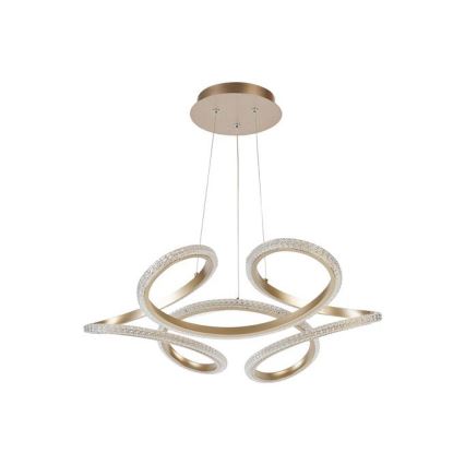 Searchlight - LED prigušiva luster na sajli DOODLE LED/40W/230V mesing