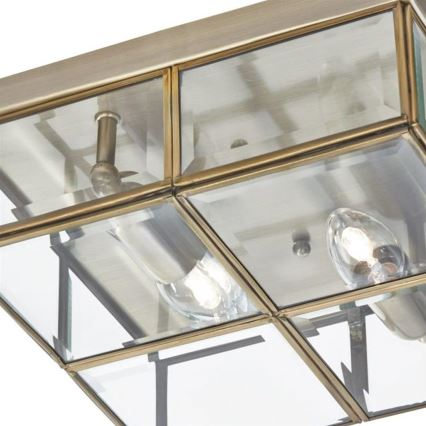 Searchlight - Plafonsko svetlo FLUSH 2xE14/40W/230V mesing
