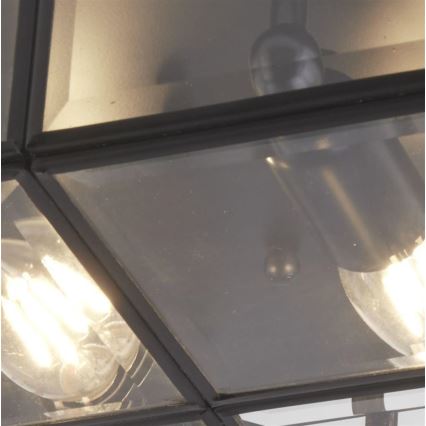 Searchlight - Plafonska svetiljka FLUSH 2xE14/40W/230V crna