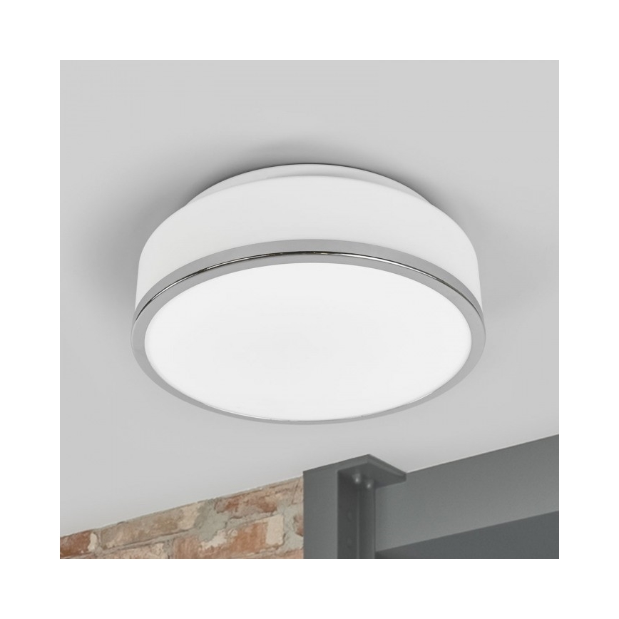 Searchlight - Plafonsko svetlo za kupatilo DISC 2xE27/60W/230V IP44