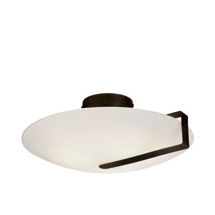 Searchlight - Plafonska svetiljka SUNDIAL 3xE27/40W/230V crna