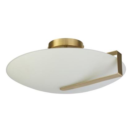 Searchlight - Stropna svetiljka SUNDIAL 3xE27/40W/230V zlatna