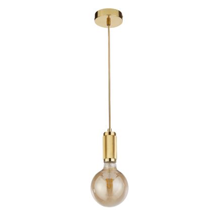 Searchlight - Luster na sajli SUSPENSION 1xE27/60W/230V zlatni
