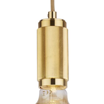 Searchlight - Luster na sajli SUSPENSION 1xE27/60W/230V zlatni