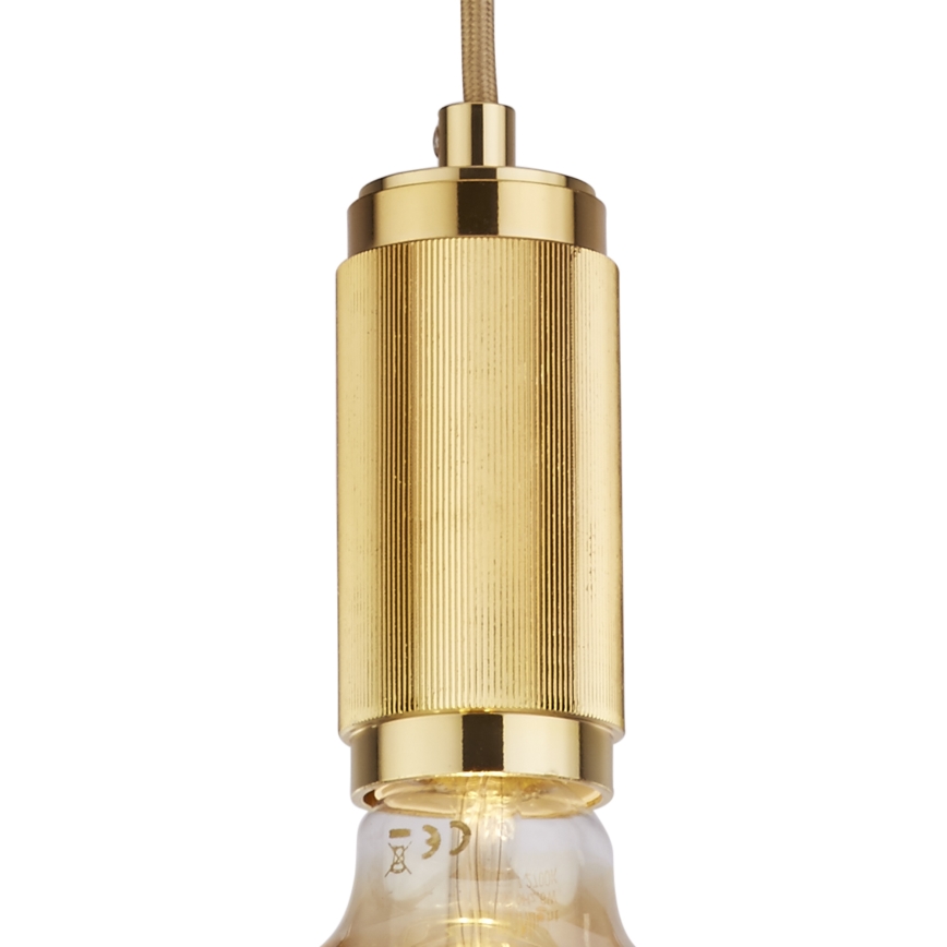 Searchlight - Luster na sajli SUSPENSION 1xE27/60W/230V zlatni