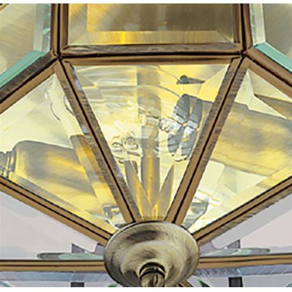 Searchlight - Plafonsko svetlo FLUSH 2xE14/60W/230V mesing