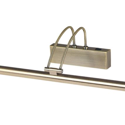Searchlight - LED osvetljenje za slike LED/14W/230V mesing