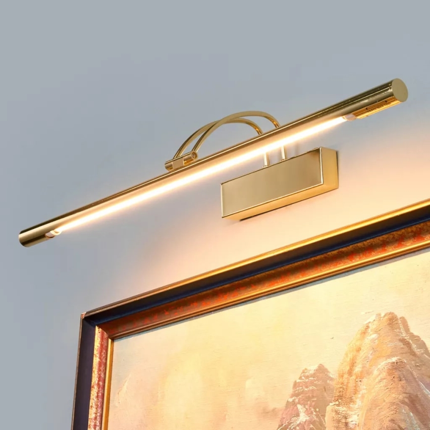 Searchlight - LED svetlo za slike LED/14W/230V zlatno
