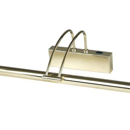 Searchlight - LED svetlo za slike LED/14W/230V zlatno