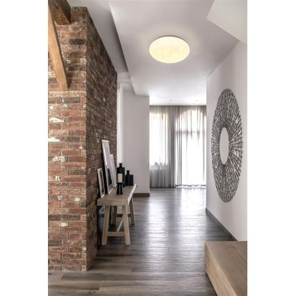 Searchlight - LED stropno svetlo CLOUDS LED/16W/230V 2700/3200/4000K prečnika 30 cm belo