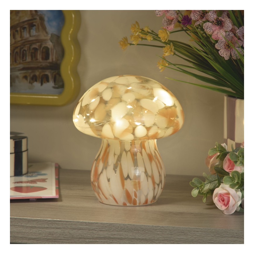 Searchlight - LED Stona lampa AMELIA LED/0,2W/230V bež