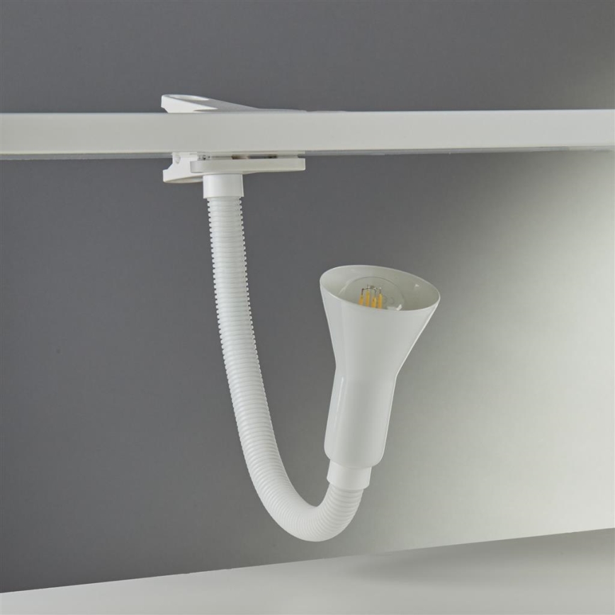 Searchlight - Fleksibilna stona lampa DESK 1xE14/7W/230V