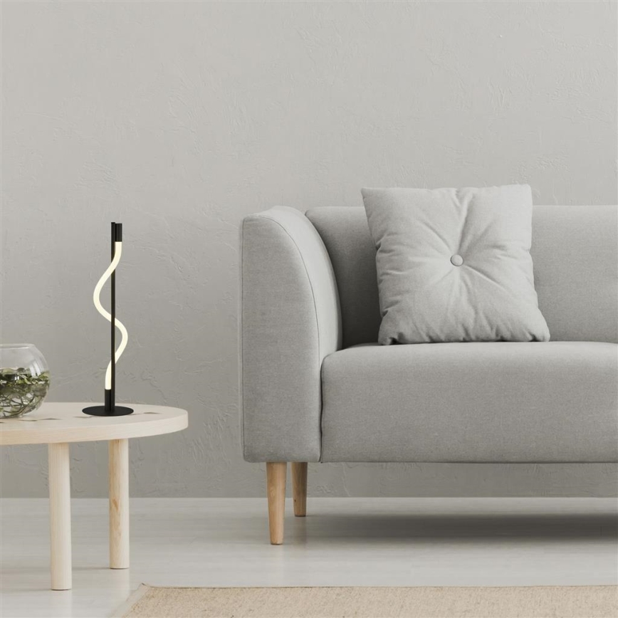 Searchlight - LED prigušiva stona lampa MARILYN LED/8W/230V crna